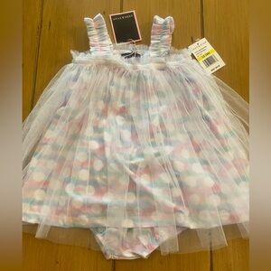 Infant Set Polka Pastel New 12-18 Months Pretty Andy & Evan